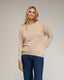 Jersey de punto fino ancho con cuello redondo. - Tantra Spain