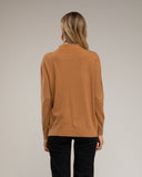 Jersey de punto fino básico con cuello perkins. - Tantra Spain