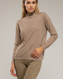 Jersey de punto fino básico con cuello perkins. - Tantra Spain