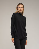 Jersey de punto fino básico con cuello perkins. - Tantra Spain
