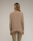 Jersey de punto fino básico con cuello perkins. - Tantra Spain
