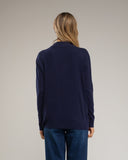 Jersey de punto fino básico con cuello perkins. - Tantra Spain