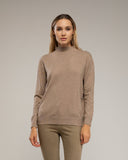 Jersey de punto fino básico con cuello perkins. - Tantra Spain