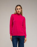 Jersey de punto fino básico con cuello perkins. - Tantra Spain