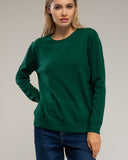 Jersey de punto fino básico de cuello redondo. - Tantra Spain