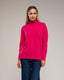 Jersey de punto fino básico de cuello vuelto - Tantra Spain