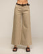 Pantalon ancho tipo flare con bolsillos laterales y en la parte posterior - Tantra Spain