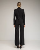 Pantalón de vestir de corte recto, con cinturilla - Tantra Spain