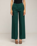 Pantalón de vestir de corte recto, con cinturilla - Tantra Spain