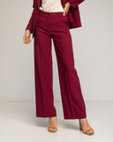 Pantalón de vestir de corte recto, con cinturilla - Tantra Spain