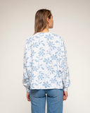 sudadera de manga larga con estampado de flores - Tantra Spain