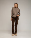 Sudadera efecto desgastado con detallles de strass. - Tantra Spain