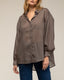 Tantra mujer, Camisa oversize semitransparente con botones - Tantra Spain