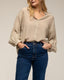 Tantra mujer, Camisa oversize semitransparente con botones - Tantra Spain