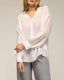 Tantra mujer, Camisa oversize semitransparente con botones - Tantra Spain