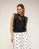 top de encaje semitransparente (black) - Tantra Spain