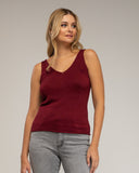 Top de punto de tirantes con Lurex. - Tantra Spain