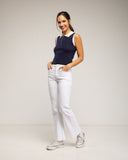 Top de punto sin mangas (Navy) - Tantra Spain