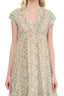 Vestido corto estampado de flores con detalles. - Tantra Spain