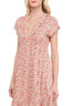 Vestido corto estampado de flores con detalles. - Tantra Spain