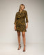 Vestido estampado con cinturon. - Tantra Spain