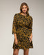 Vestido estampado con cinturon. - Tantra Spain