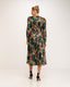 Vestido floral de lentejuelas midi de corte A - Tantra Spain