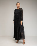 Vestido largo de encaje con cintura elástica - Tantra Spain