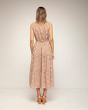 vestido midi camisero con bordados - Tantra Spain