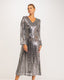 Vestido midi de lentejuelas de corte A. - Tantra Spain