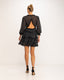 Vestido mini de estrellas con volantes y espalda. - Tantra Spain